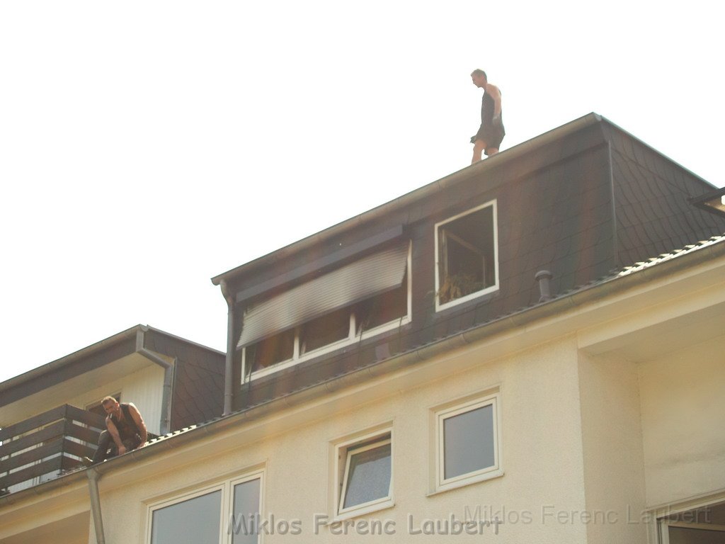 Mark Medlock s Dachwohnung ausgebrannt Koeln Porz Wahn Rolandstr P33.JPG